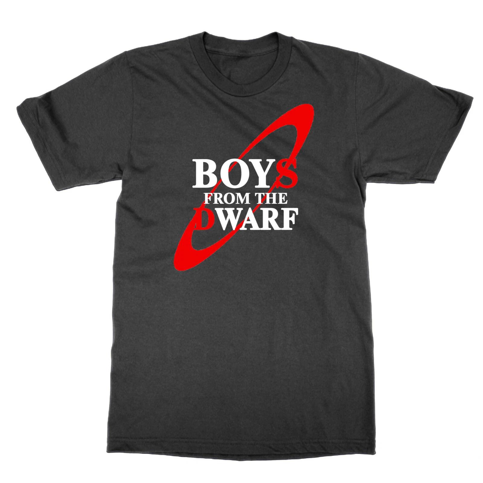 Boys from the Dwarf t-shirt TV television funny nerd Red Dwarf tee present gift M gray FutureDesign