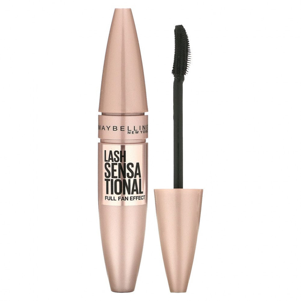 Maybelline, Тушь для ресниц Lash Sensational, оттенок 253 угольно-черный, 9,5 мл MBY-42061