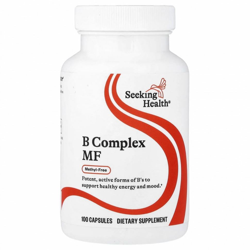 Seeking Health, B Complex MF`` 100 вегетарианских капсул SKH-52160