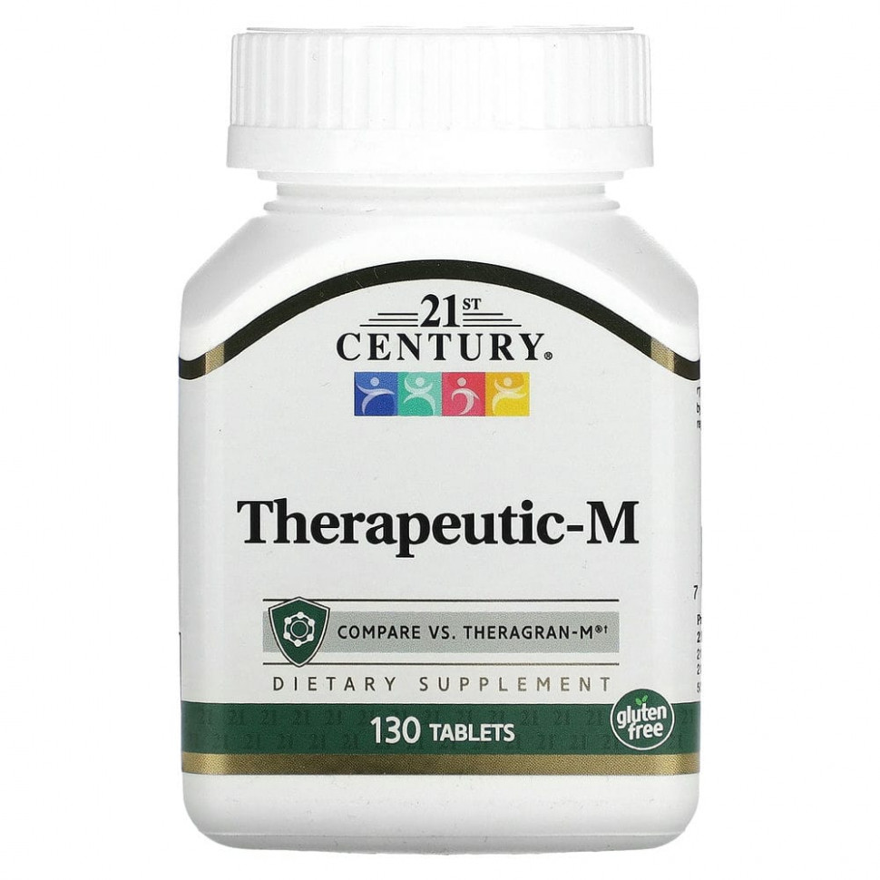 21st Century, Therapeutic-M, 130 таблеток 21 Сенчури CEN-22368