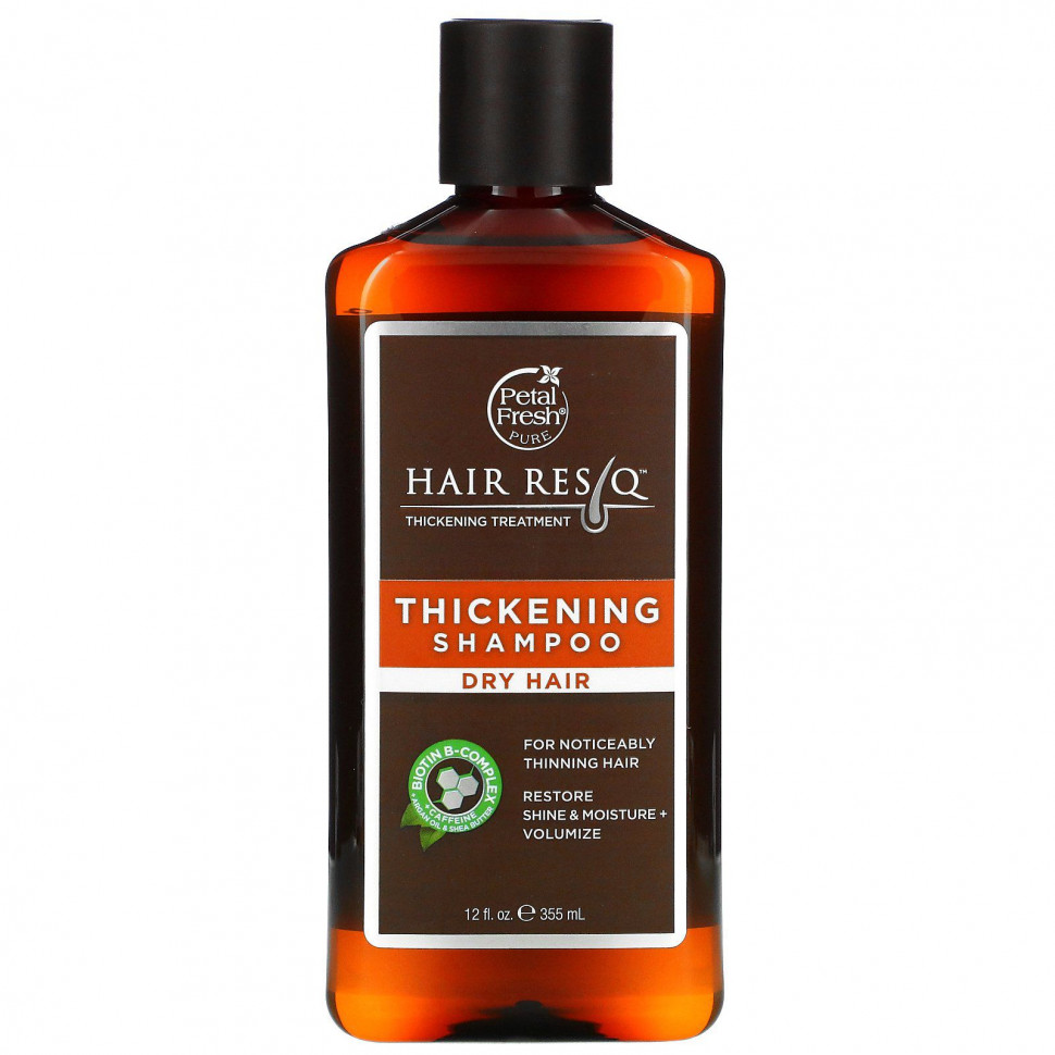 Petal Fresh, Hair ResQ, шампунь для густоты волос, для сухих волос, 355 мл (12 жидк. унций) Пэтал Фрэш PFH-41501