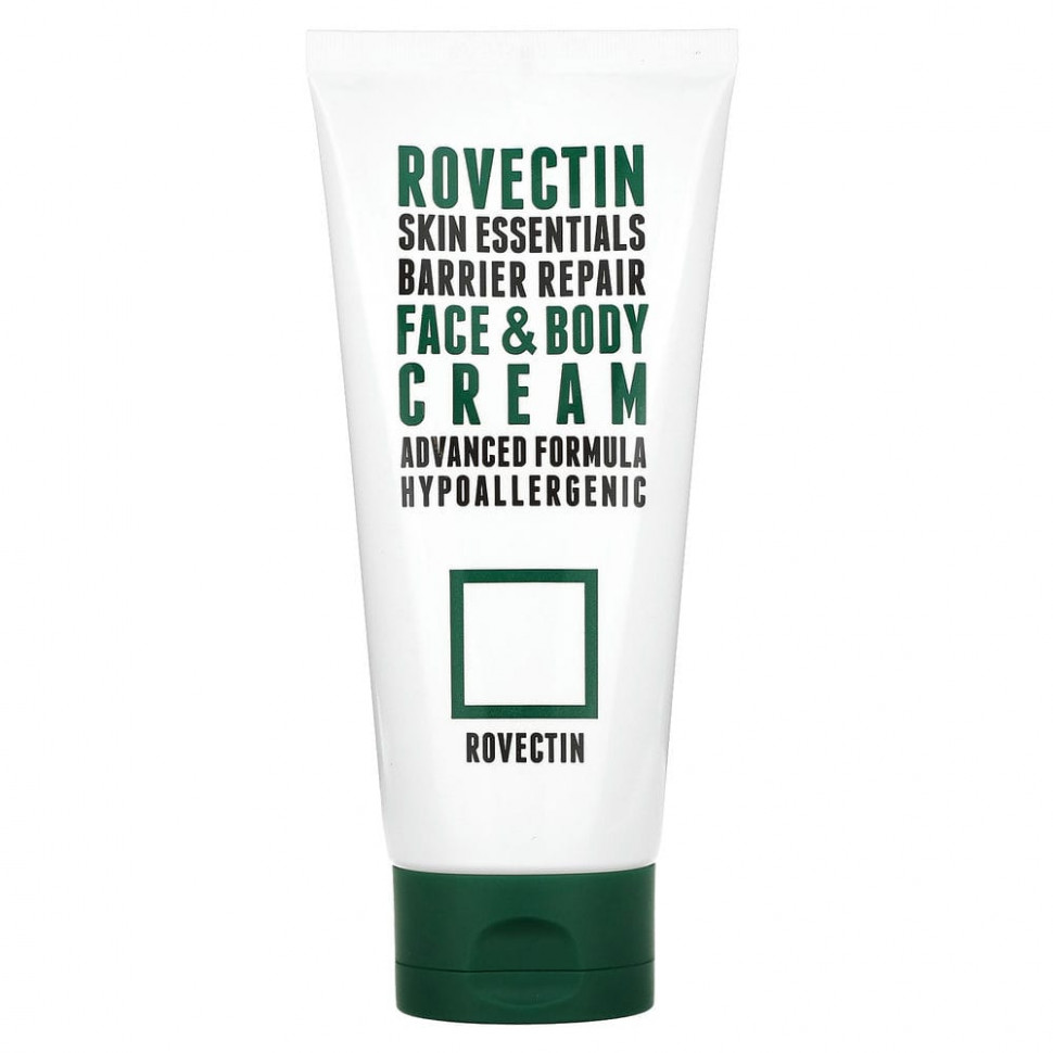 Rovectin, Skin Essentials, восстанавливающий барьерный крем для лица и тела, 175 мл (6,1 жидк. Унции) Ровектин ROV-50702