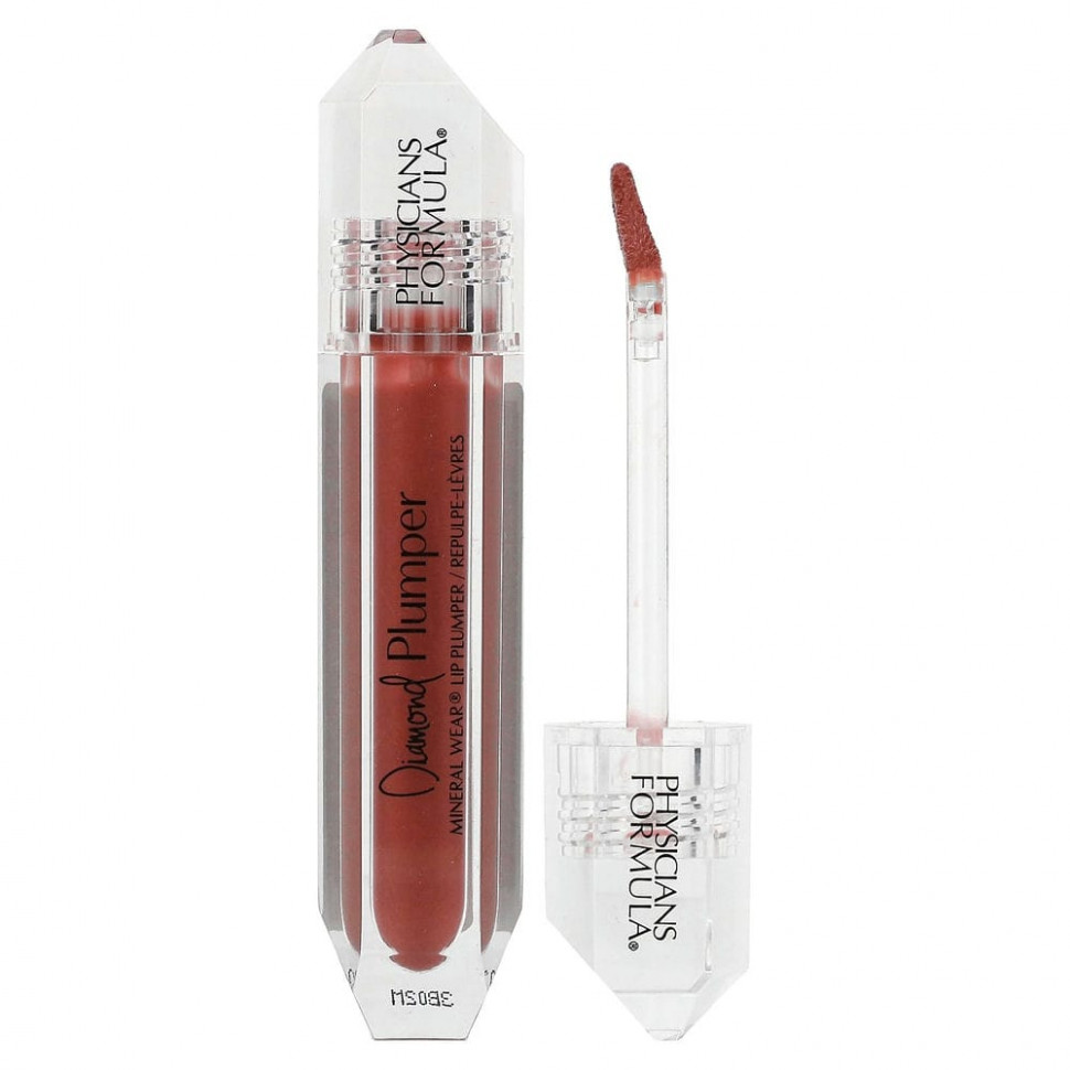 Physicians Formula, Diamond Plumper, Mineral Wear Lip Plumper, оттенок шампанского, 5 мл (0,17 жидк. Унции) Физишэнс Формула Инк PFI-12257