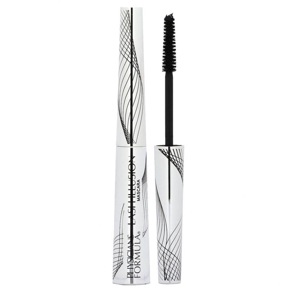 Physicians Formula, Eye Booster, тушь для ресниц Lash Illusion, ультра-черная, 8,5 мл (0,28 жидк. Унции) Физишэнс Формула Инк PFI-12804