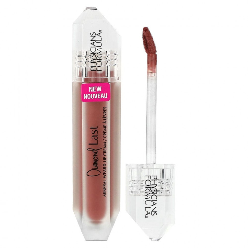 Physicians Formula, Diamond Last, минеральный крем для губ, розовый кварц, 4,8 мл (0,16 жидк. Унции) Физишэнс Формула Инк PFI-12800