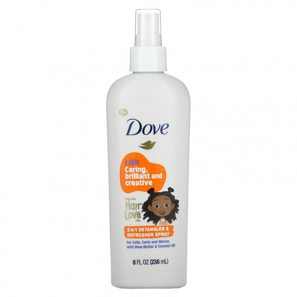 Dove, 2 в 1 очищающий и освежающий спрей, 236 мл (8 жидк. Унций) DVE-48569