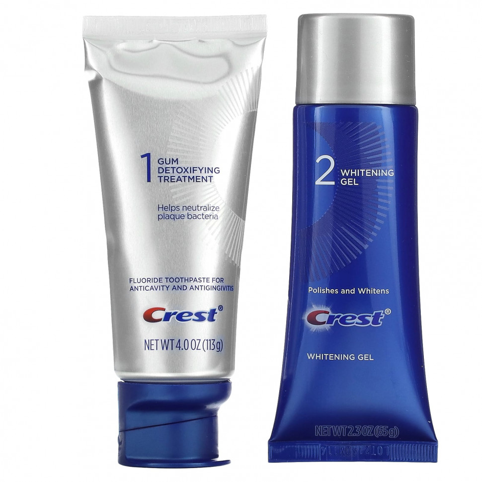 Crest, Система детоксикации и отбеливания десен, 2-этапная система, набор из 2 предметов CRR-75422