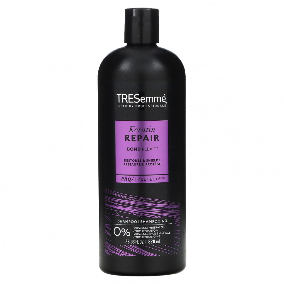 Tresemme, Восстанавливающий шампунь для волос с кератином, 828 мл (28 унций) TRESemmé TSE-01177