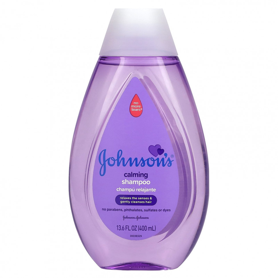 Johnson & Johnson, Успокаивающий шампунь, 400 мл (13,6 жидк. Унции) JNJ-17571
