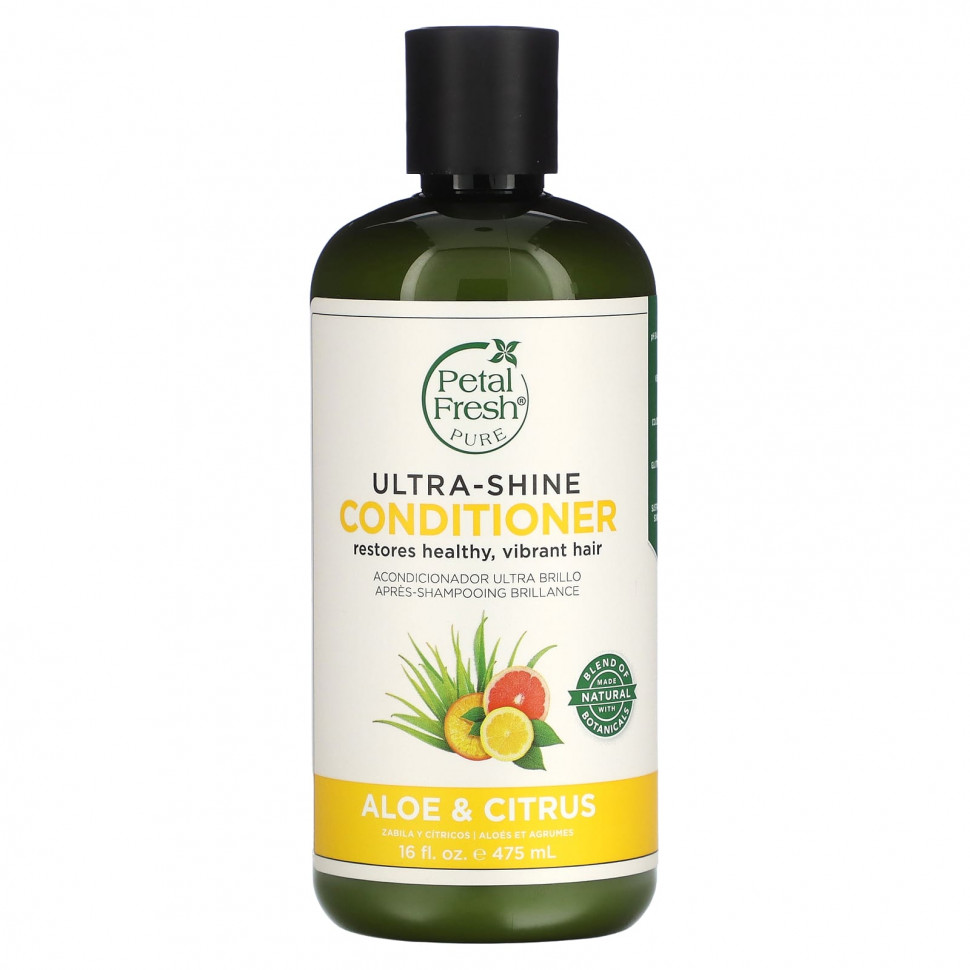Petal Fresh, Pure, Ultra-Shine Conditioner, Aloe & Citrus, 16 fl oz (475 ml) PFH-72352
