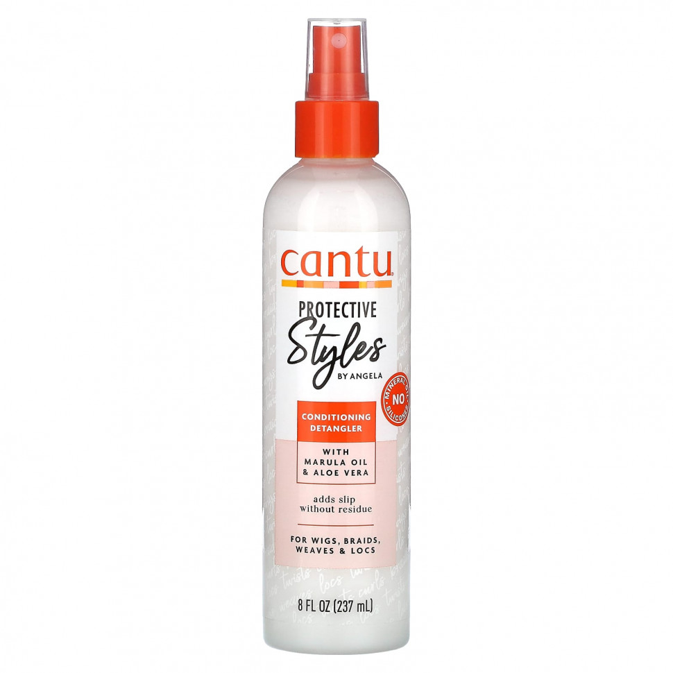 Cantu, Protective Styles by Angela, кондиционер для распутывания волос, для париков, кос, плетений и локонов, 237 мл (8 жидк. Унций) CTU-94379