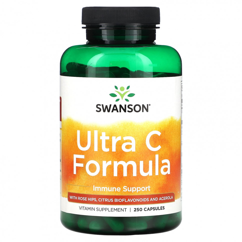 Swanson, Ultra C Formula, 250 капсул SWV-01083