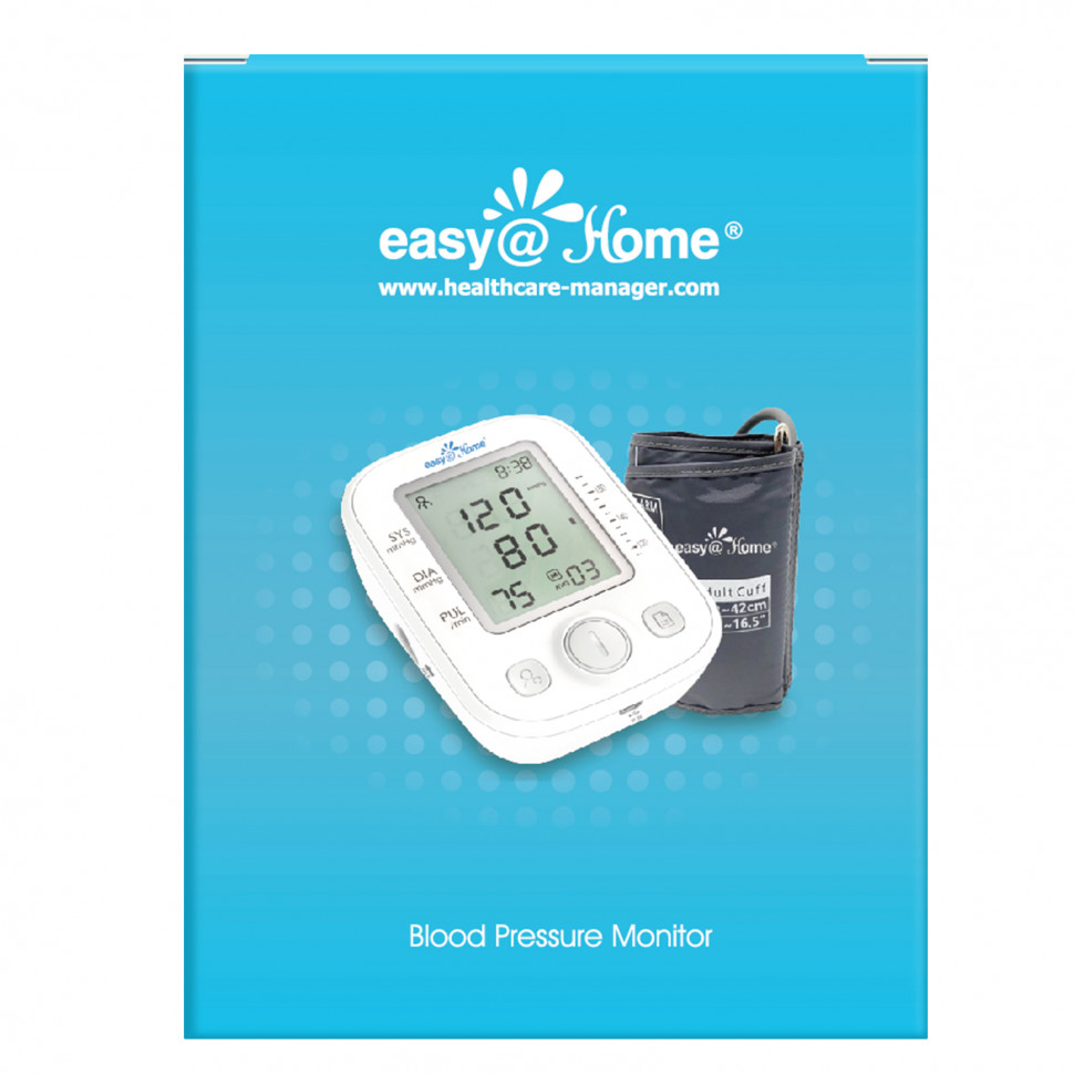 Easy@Home, Монитор артериального давления`` 1 монитор ESY-63002