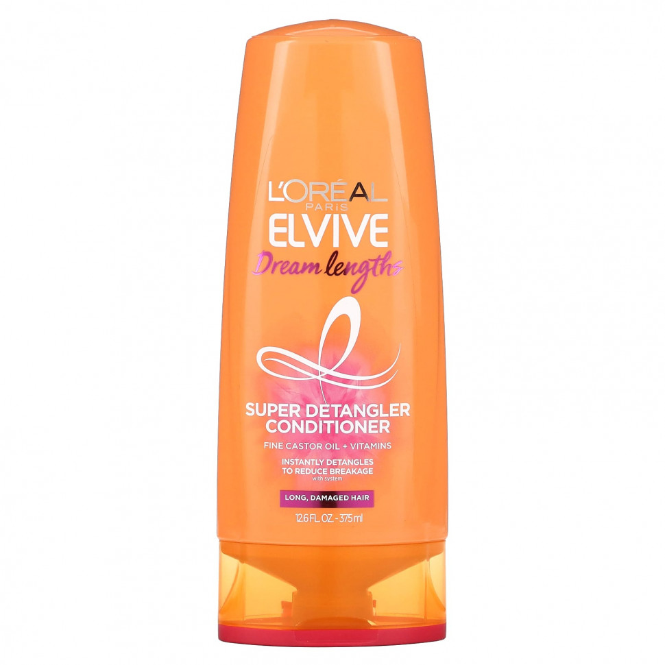 L'Oréal, Elvive, Dream Lengths, кондиционер для расчесывания волос, 375 мл (12,6 жидк. Унции) LOE-38374