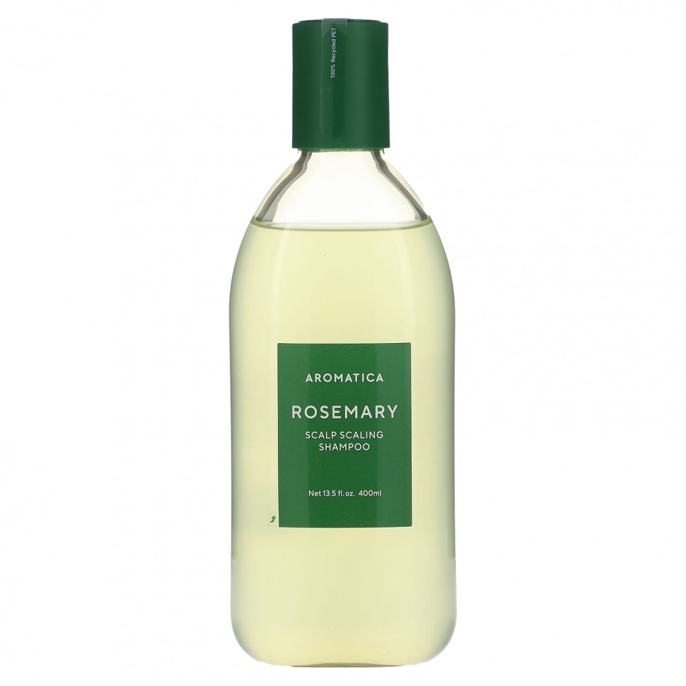 Aromatica, Шампунь для снятия чешуек и кожи головы, розмарин, 400 мл (13,5 жидк.) ATC-96270