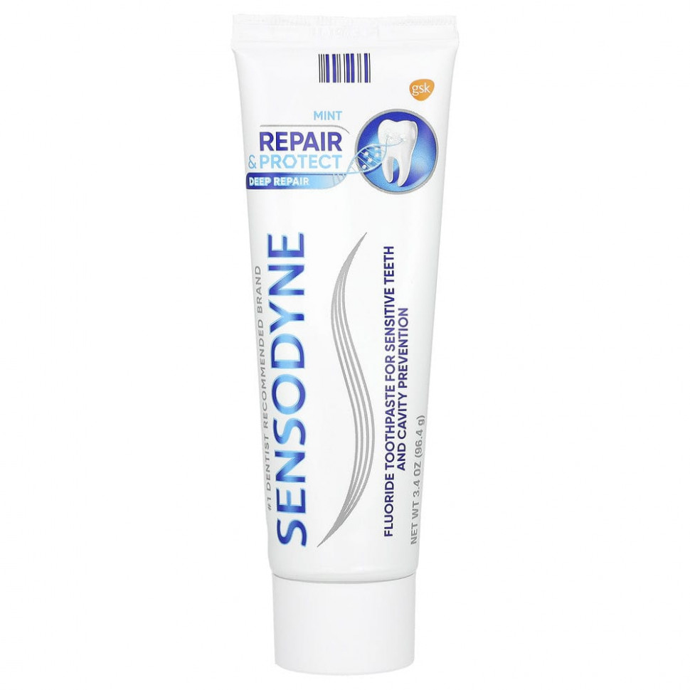 Sensodyne, Фтористая зубная паста «Восстановление и защита», 96,4 г SSD-84040