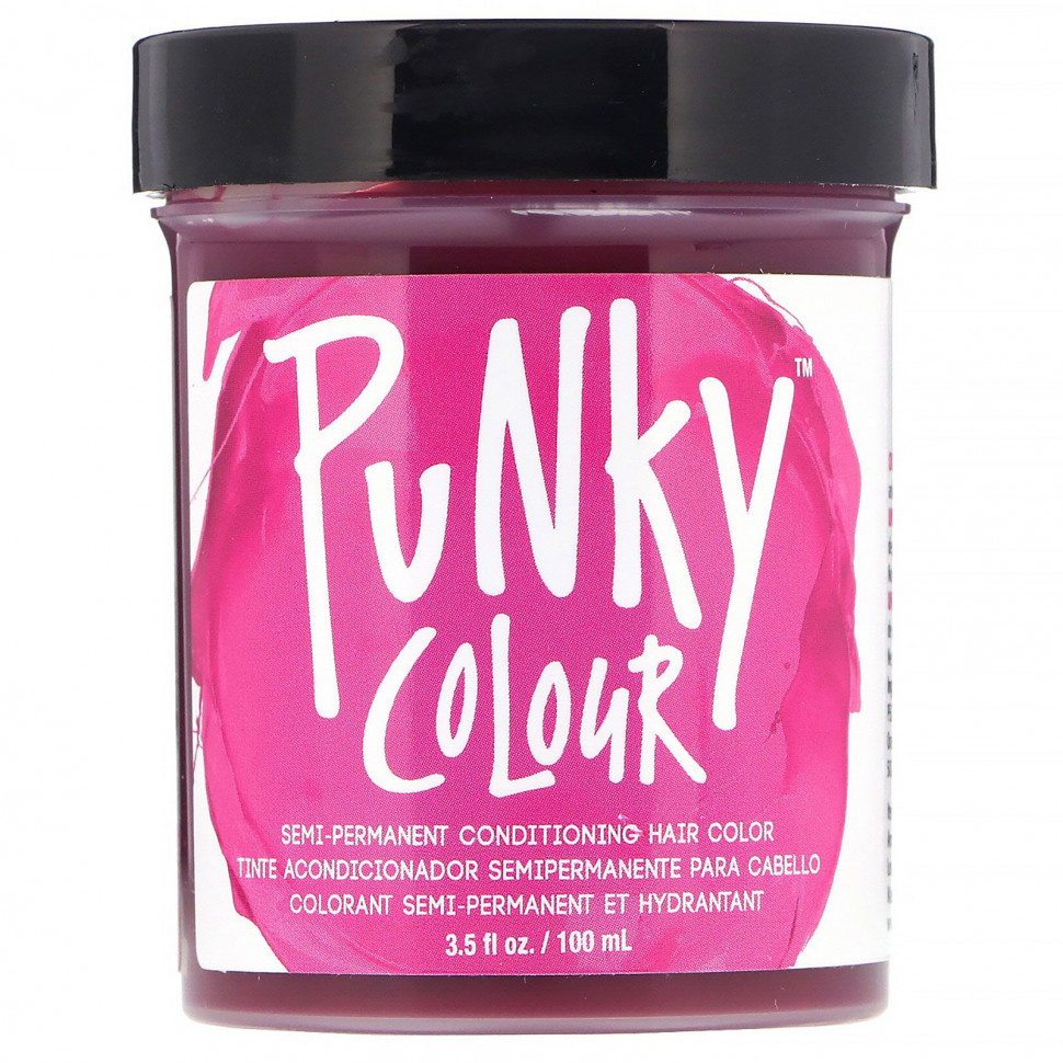 Punky Colour, Стойкая краска для волос с кондиционирующим эффектом, розовый, 100 мл (3,5 жидк. унции) PYC-51412
