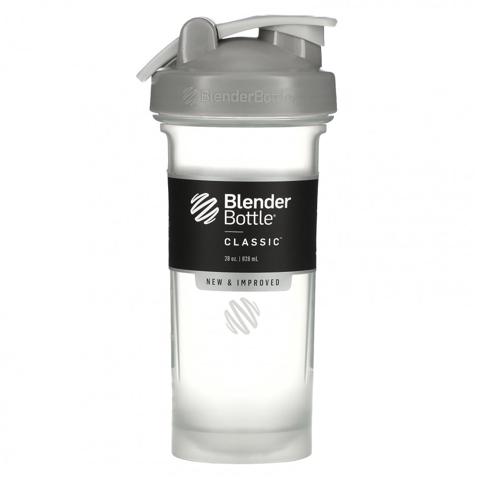 Blender Bottle, Classic with Loop, серая галька, 828 мл (28 унций) Сандеса SDS-05734