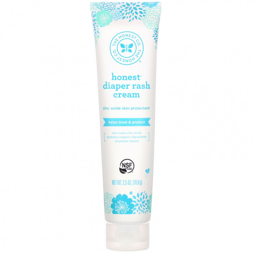 The Honest Company, крем для устранения опрелостей, 70,8 г (2,5 унции) THC-01456