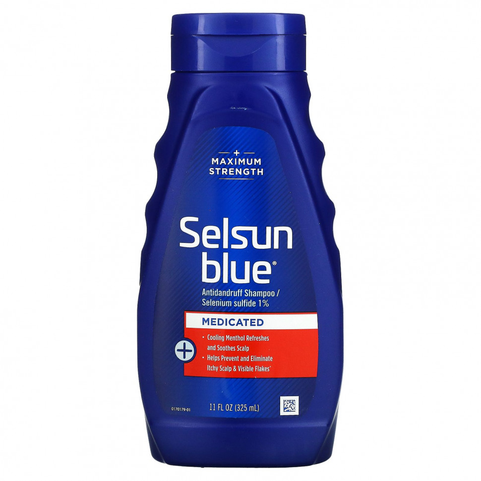 Selsun Blue, Шампунь против перхоти, лечебный, 325 мл (11 жидк. Унций) SLN-60632