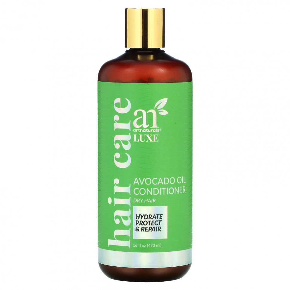 Artnaturals, Luxe, кондиционер с маслом авокадо, для сухих волос, 473 мл (16 жидк. Унций) Арт Натуралс RNA-80025