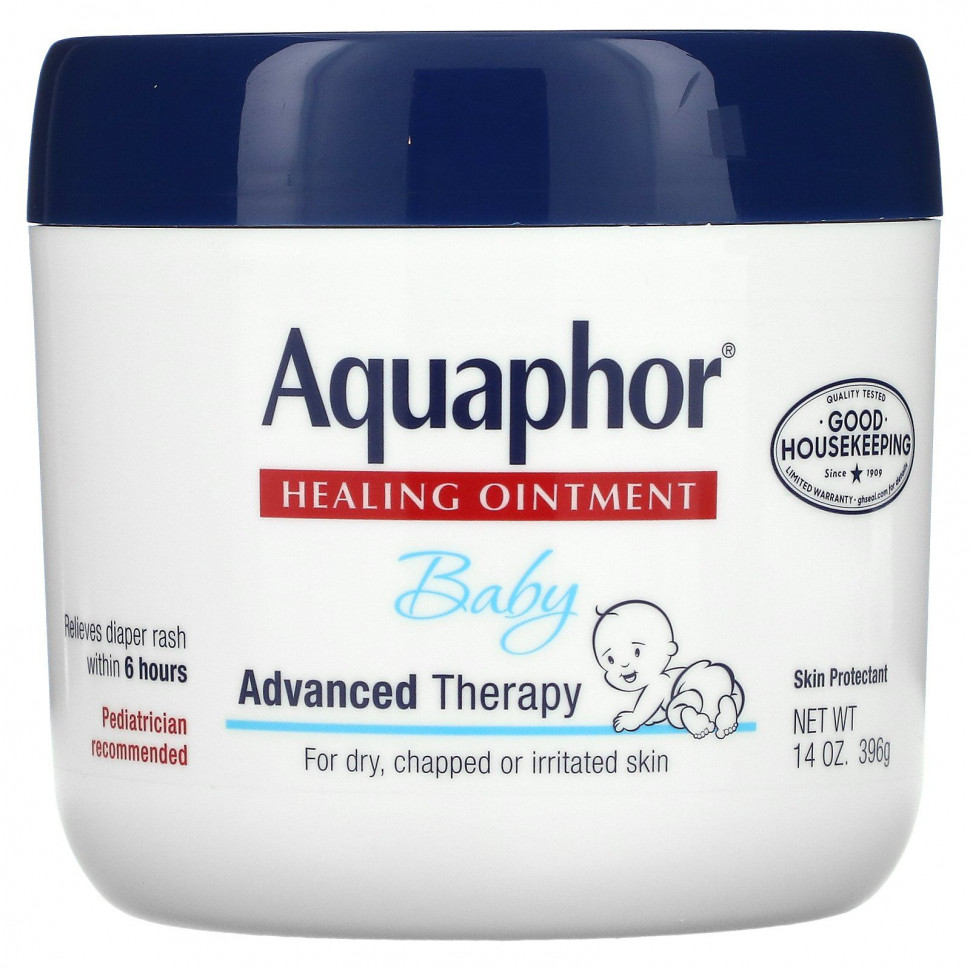 Aquaphor, Лечебная детская мазь, 14 унций (396 г) Акауфор AQP-63386