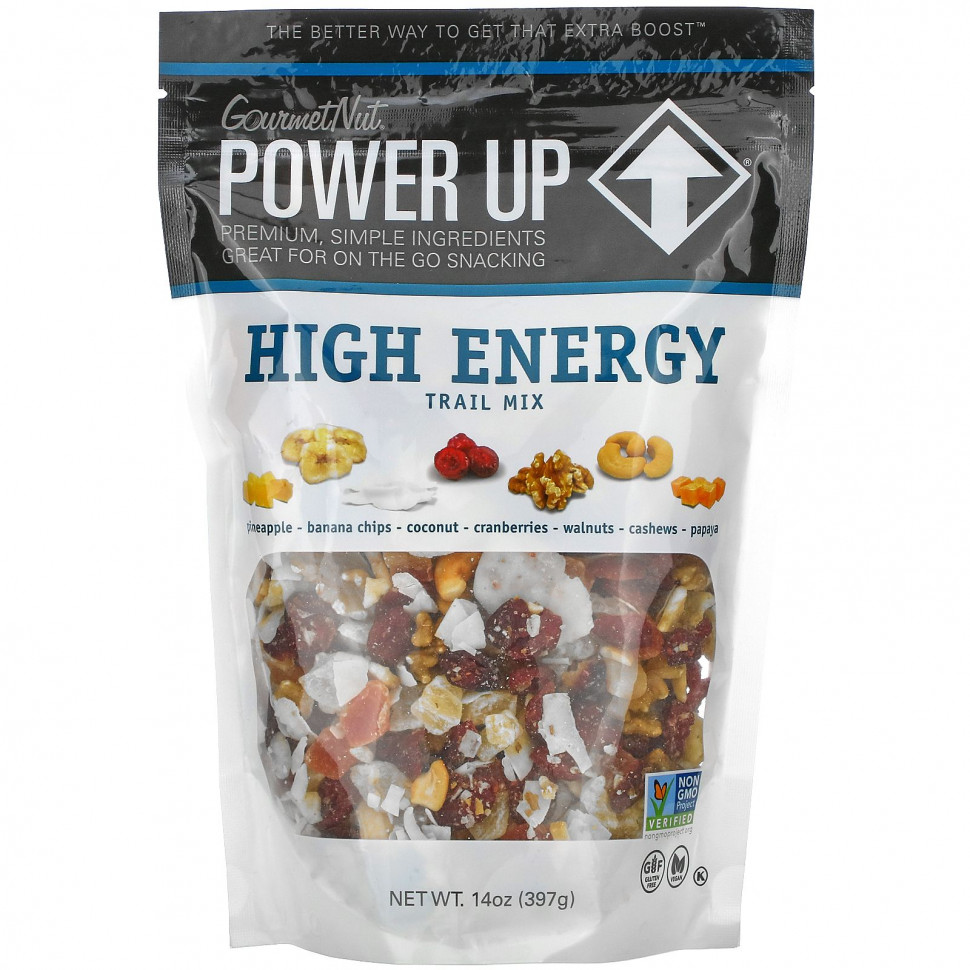 Power Up, Смесь High Energy Trail, 14 унций (397 г) Пауэр Ап GMT-00614