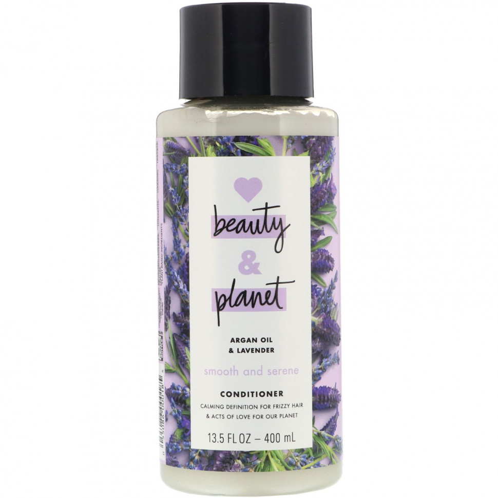 Love Beauty and Planet, Кондиционер Soothe & Serene, «Аргановое масло и лаванда», 400 мл LBP-00018