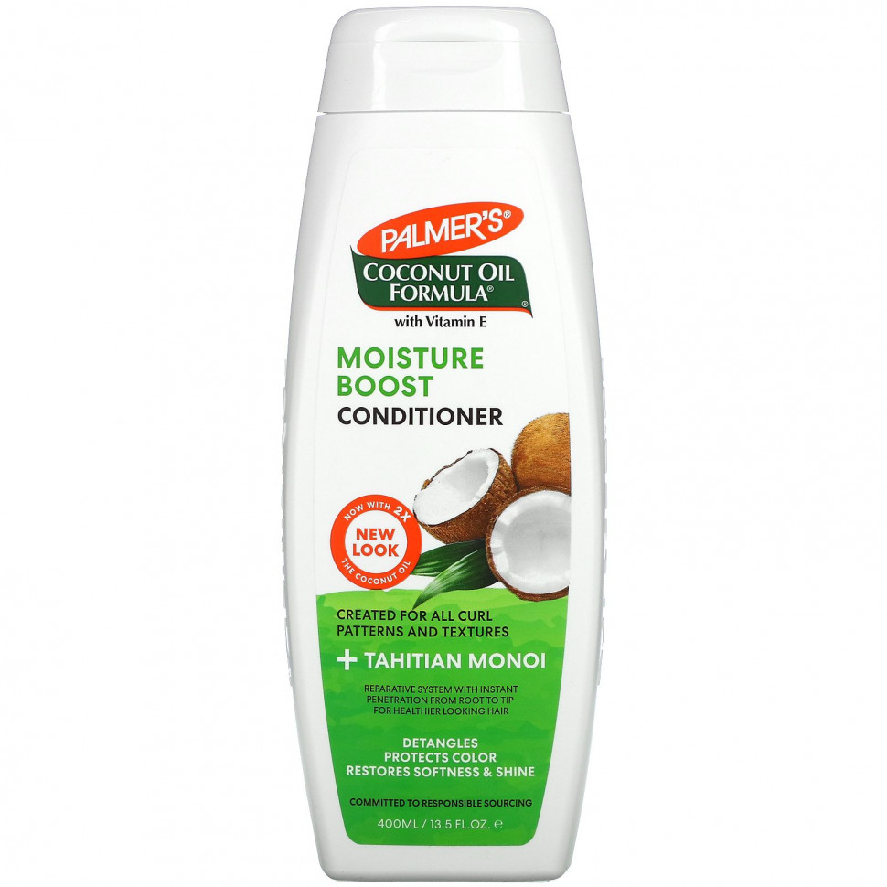 Palmer's, Moisture Boost Conditioner, Coconut Oil, 13.5 fl oz (400 ml) Палмерс PAL-03408