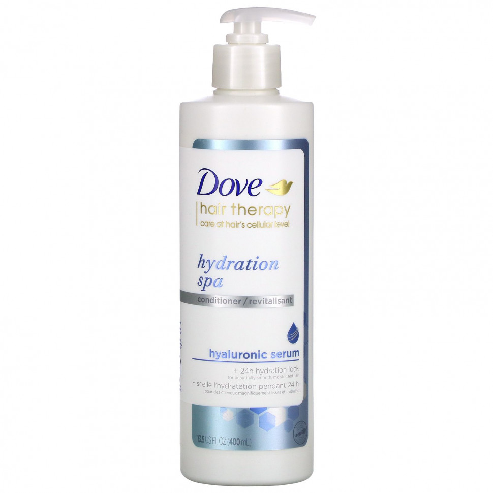 Dove, Hair Therapy, увлажняющий спа-кондиционер, 400 мл (13,5 жидк. Унции) DVE-47893