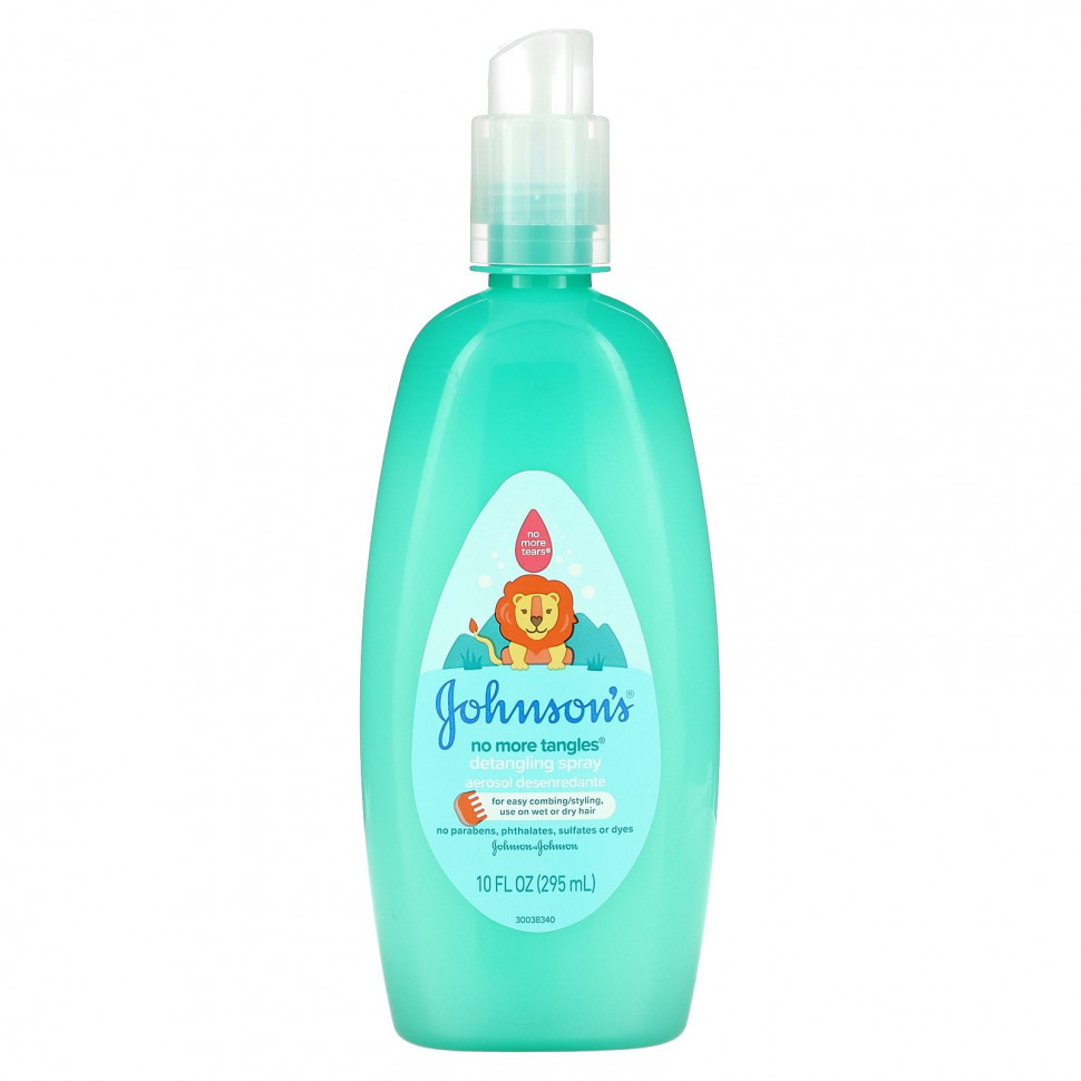 Johnson's Baby, No More Tangles, Detangling Spray, 10.2 fl oz (295 ml) Джонсонс Бэйби JNJ-17575