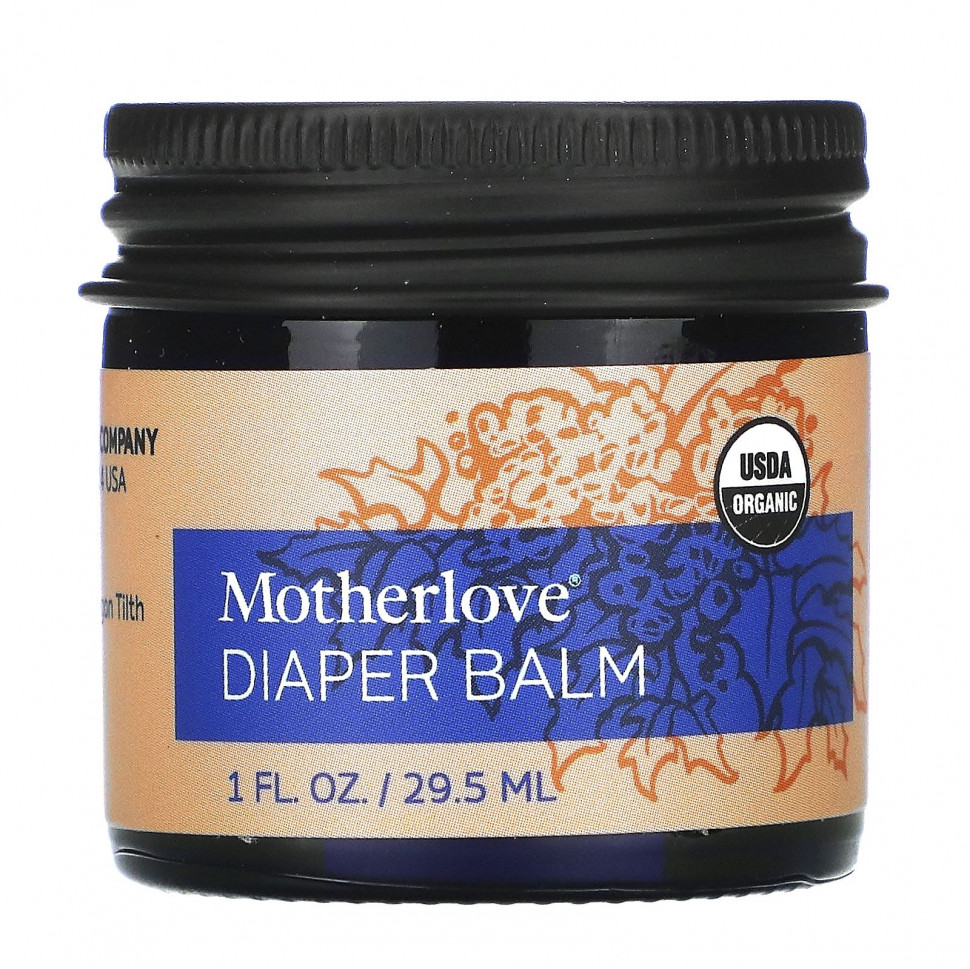 Motherlove, Бальзам под подгузник, 1 унция (29,5 мл) МазерЛав MLV-23001