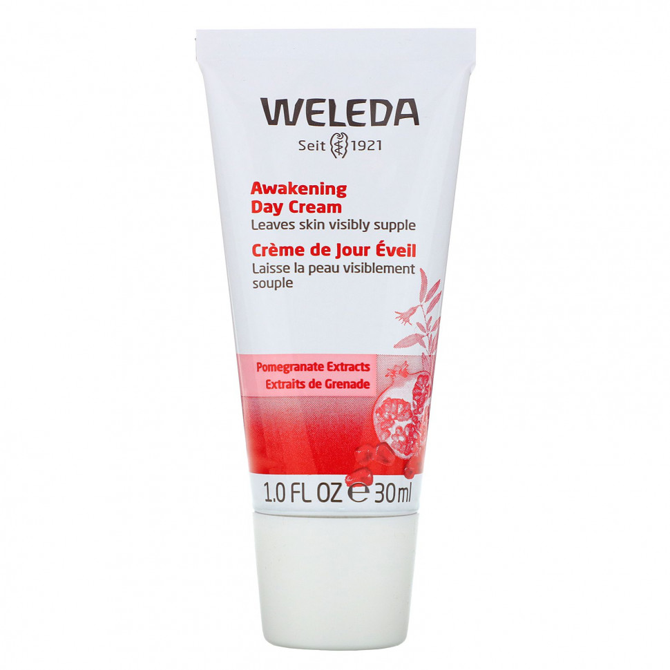 Weleda, Awakening Day Cream, дневной крем для лица с экстрактами граната, 30 мл (1 жидк. унция) Веледа WED-09088