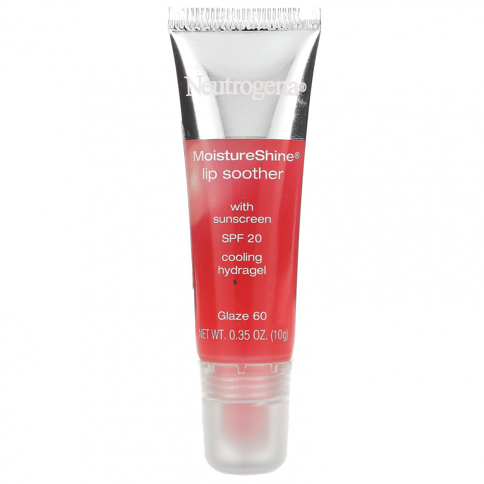 Neutrogena, MoistureShine, пустышка для губ, SPF 20, глазурь 60, 10 г (0,35 унции) НьютроДжина NGN-00091
