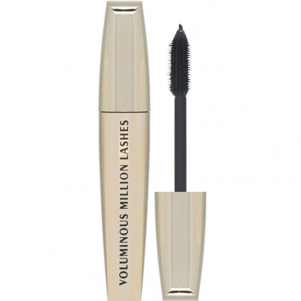 L'Oreal, Тушь для ресниц Voluminous Million Lashes, угольно-черная 635, 9 мл L'Oréal LOE-18773