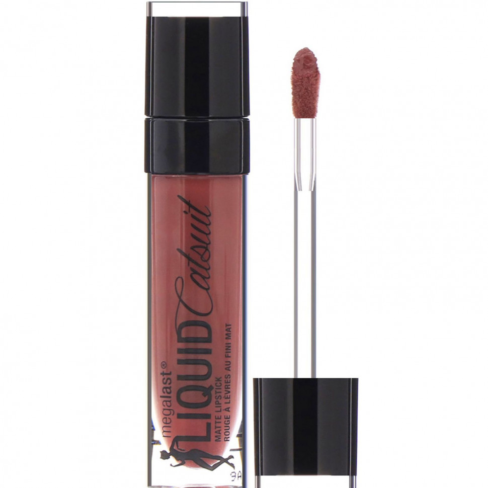 Wet n Wild, MegaLast Catsuit, жидкая матовая помада, мокко, 6 г WNW-59252