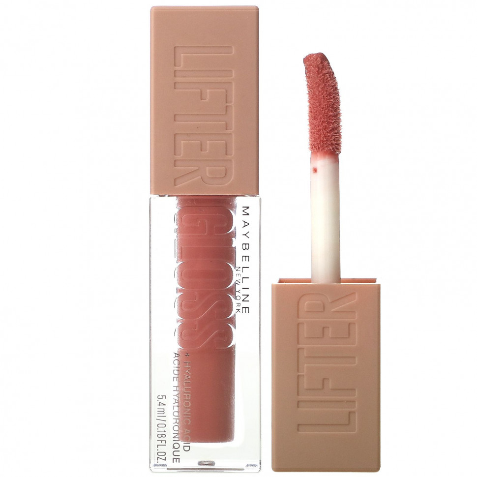 Maybelline, Lifter Gloss с гиалуроновой кислотой, 006 Reef, 5,4 мл (0,18 жидк. Унции) MBY-58390