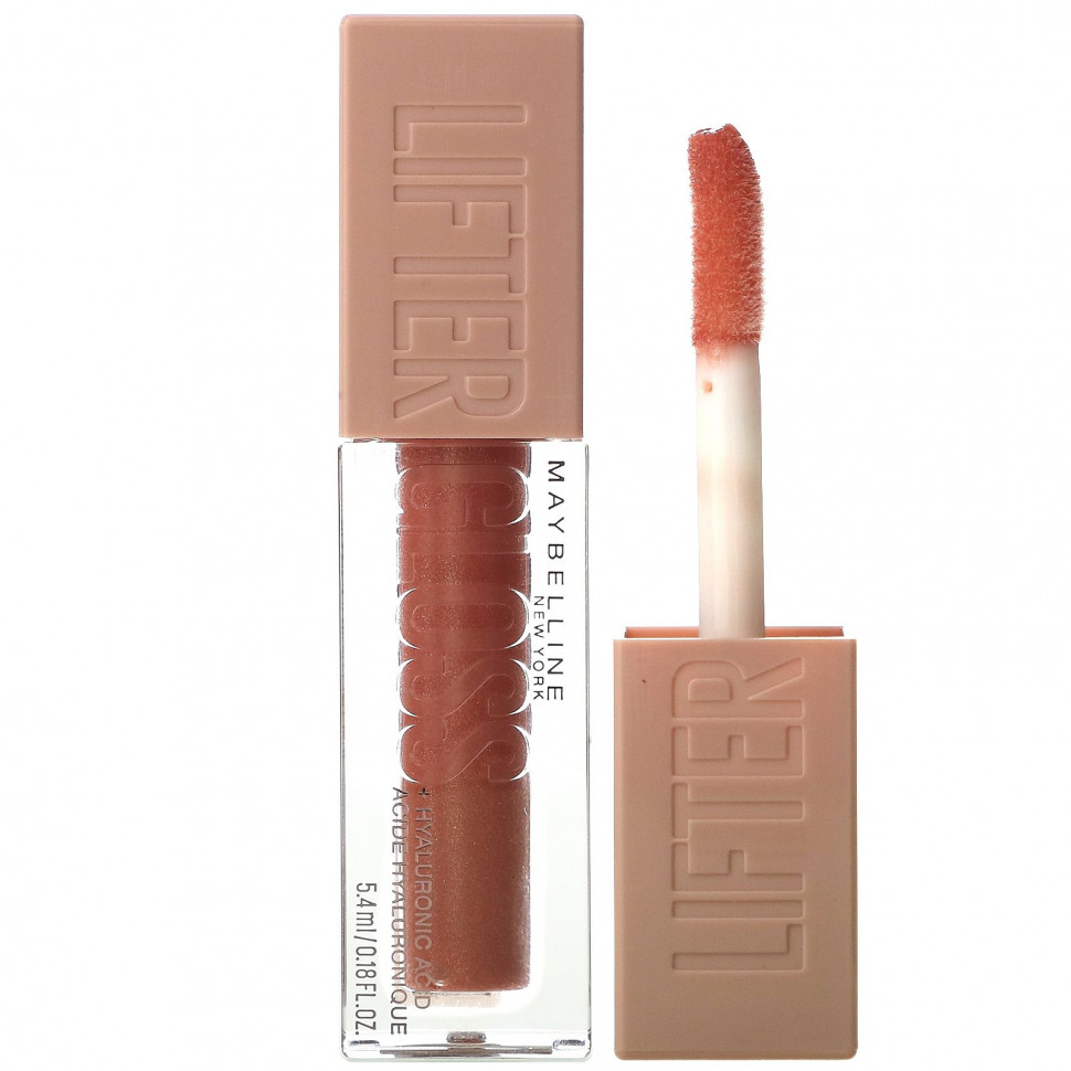 Maybelline, Lifter Gloss с гиалуроновой кислотой, топаз 009, 5,4 мл (0,18 жидк. Унции) MBY-58393