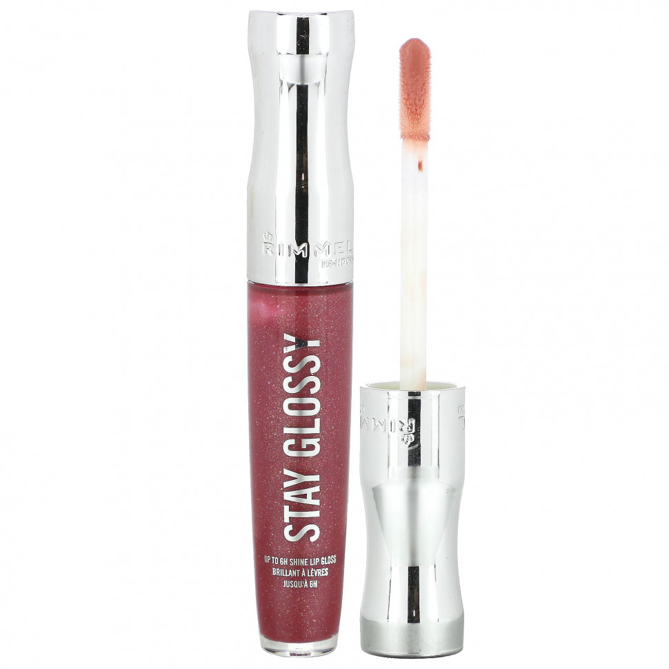 Rimmel London, Stay Glossy, блеск для губ, оттенок 340 Captivate Me, 5,5 мл (0,18 жидк. унции) Риммель Лондон RIM-06806