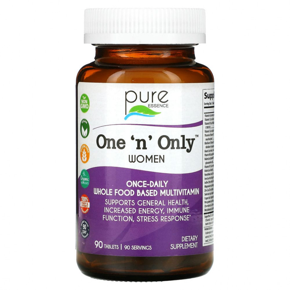 Pure Essence, One 'n' Only Women, 90 таблеток Пуре Есеенс PUR-01605