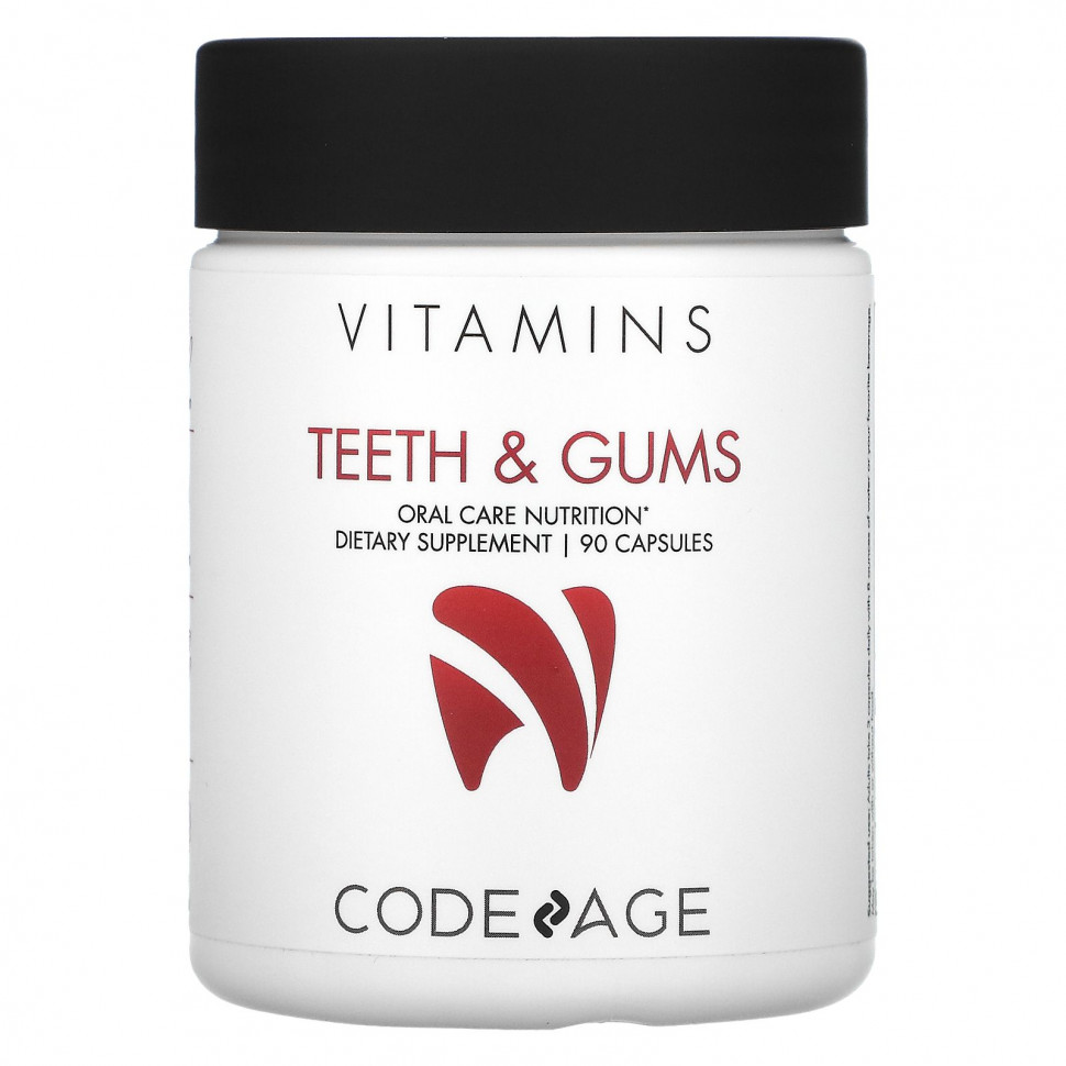 Codeage, Витамины, зубы и десны, 90 капсул AGE-00848
