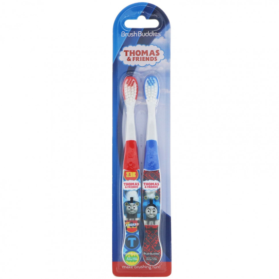 Brush Buddies, Зубная щетка 'Томас и друзья', 2 штуки в наборе Браш Баддис BBD-00711