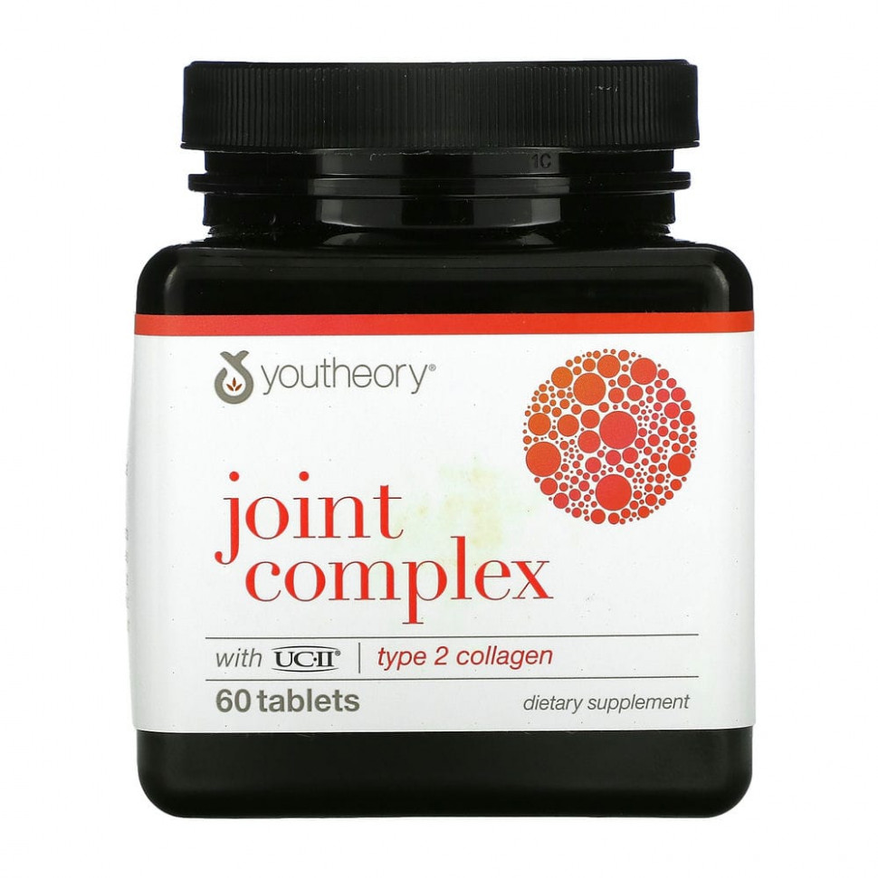 Youtheory, Joint Complex, Type 2 Collagen, 60 Tablets Ютиори YOU-00752