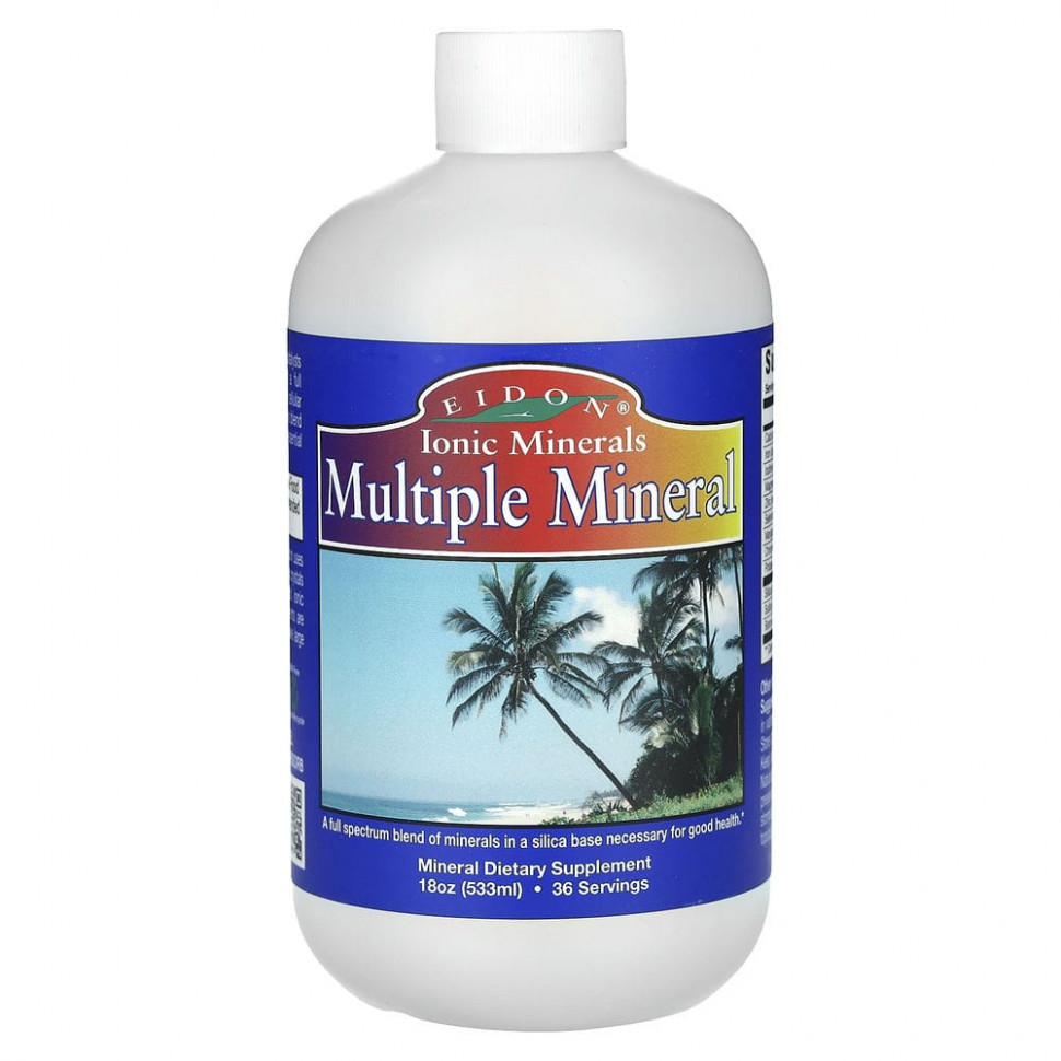 Eidon Mineral Supplements, Multiple Mineral, 533 мл (18 унций) Эйдон Минерал Саплиментс EID-00010