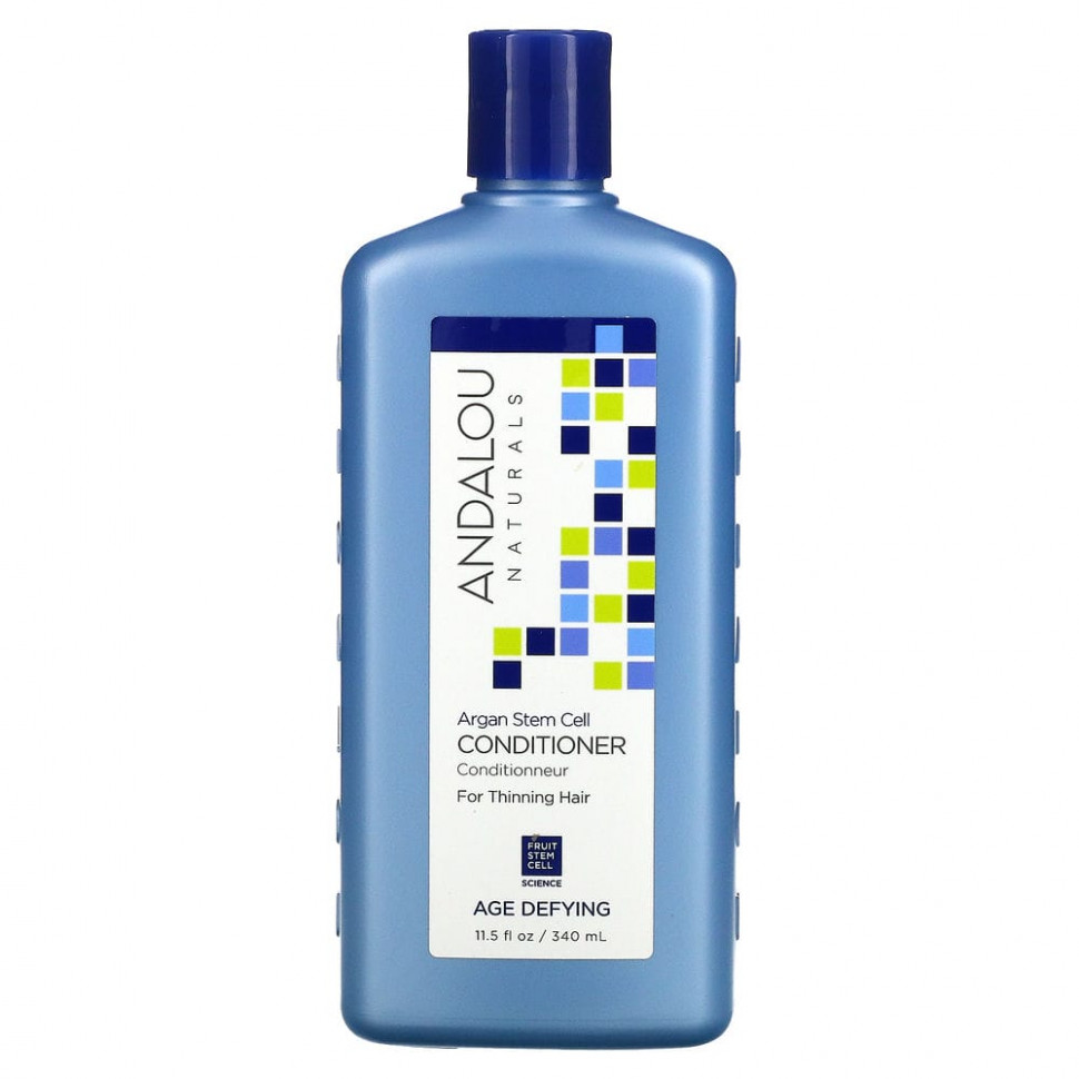Andalou Naturals, кондиционер, антивозрастной, против выпадения волос, со стволовыми клетками арганы, 340 мл (11,5 жидк. унции) Андалу Натуралс ADN-00239
