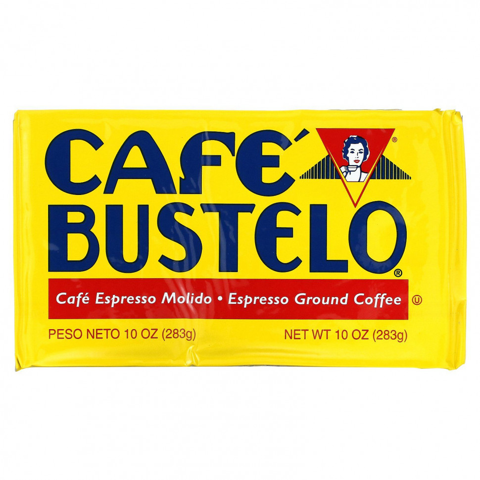 Caf? Bustelo, молотый кофе эспрессо, 1 упаковка, 283 г (10 унций) Café Bustelo CBL-01720