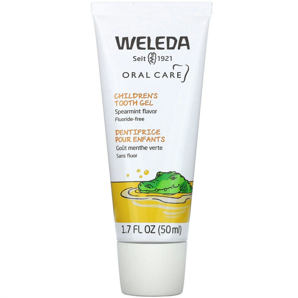 Weleda, детский зубной гель, мятный, 50 мл (1,7 жидк. унции) Веледа WED-08186