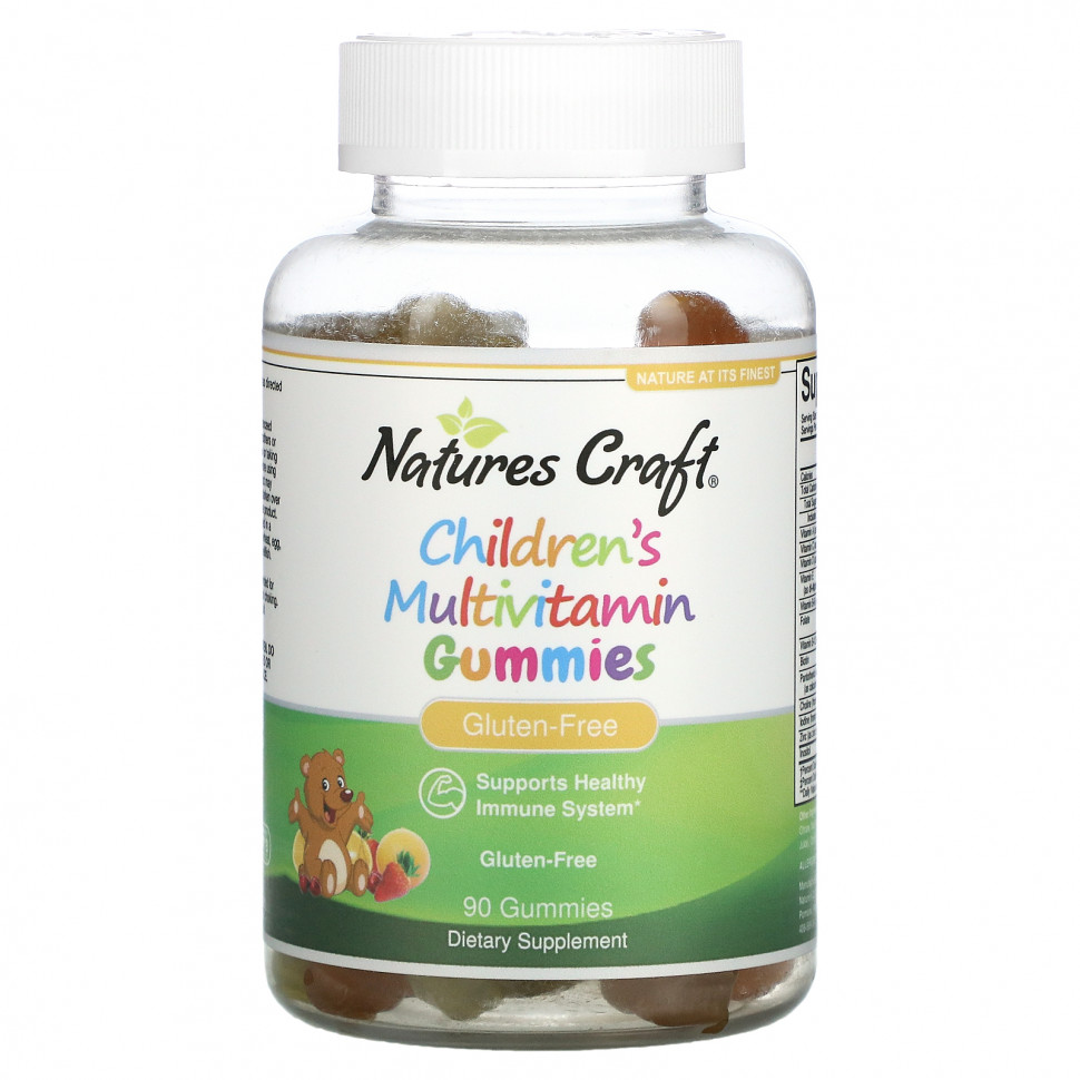 Natures Craft, Детские мультивитаминные жевательные таблетки, 90 жевательных таблеток NCA-59934