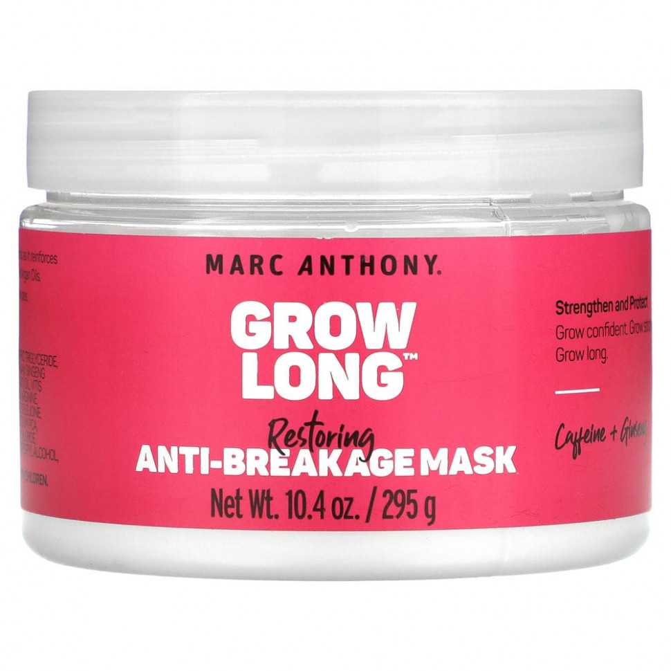 Marc Anthony, Grow Long, восстанавливающая маска для волос, против ломкости, 295 г (10,4 унции) MCN-60048