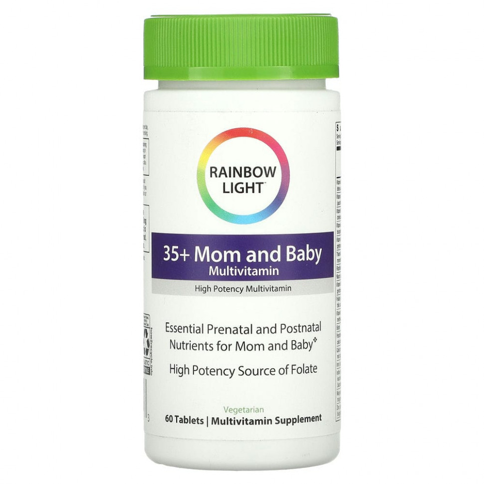 Rainbow Light, 35+ Mom & Baby, 60 таблеток Раинбов Лигхт RLT-20312